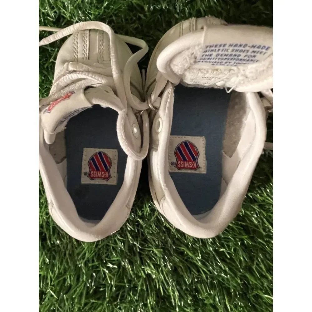 K-Swiss Classic Triple White Infant Baby‎ Casual Sneakers Shoes Size 4 1/2